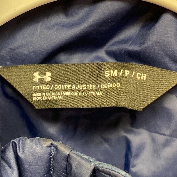 Under Armour UA ColdGear Reactor Puffer Jacket in Navy - Size Small - Picture 5 of 10